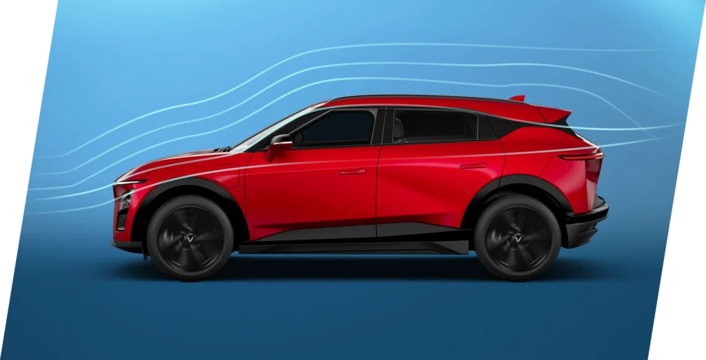 Eksterior VF 7 - Engineered with smooth aerodynamics and windows that taper towards the rear, VF 7 delivers a solid and